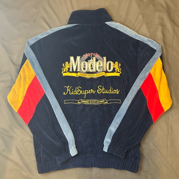 KidSuper Studios X Modelo Velvet Track Jacket (GREAT CONDITION) RARE - Picture 8 of 10